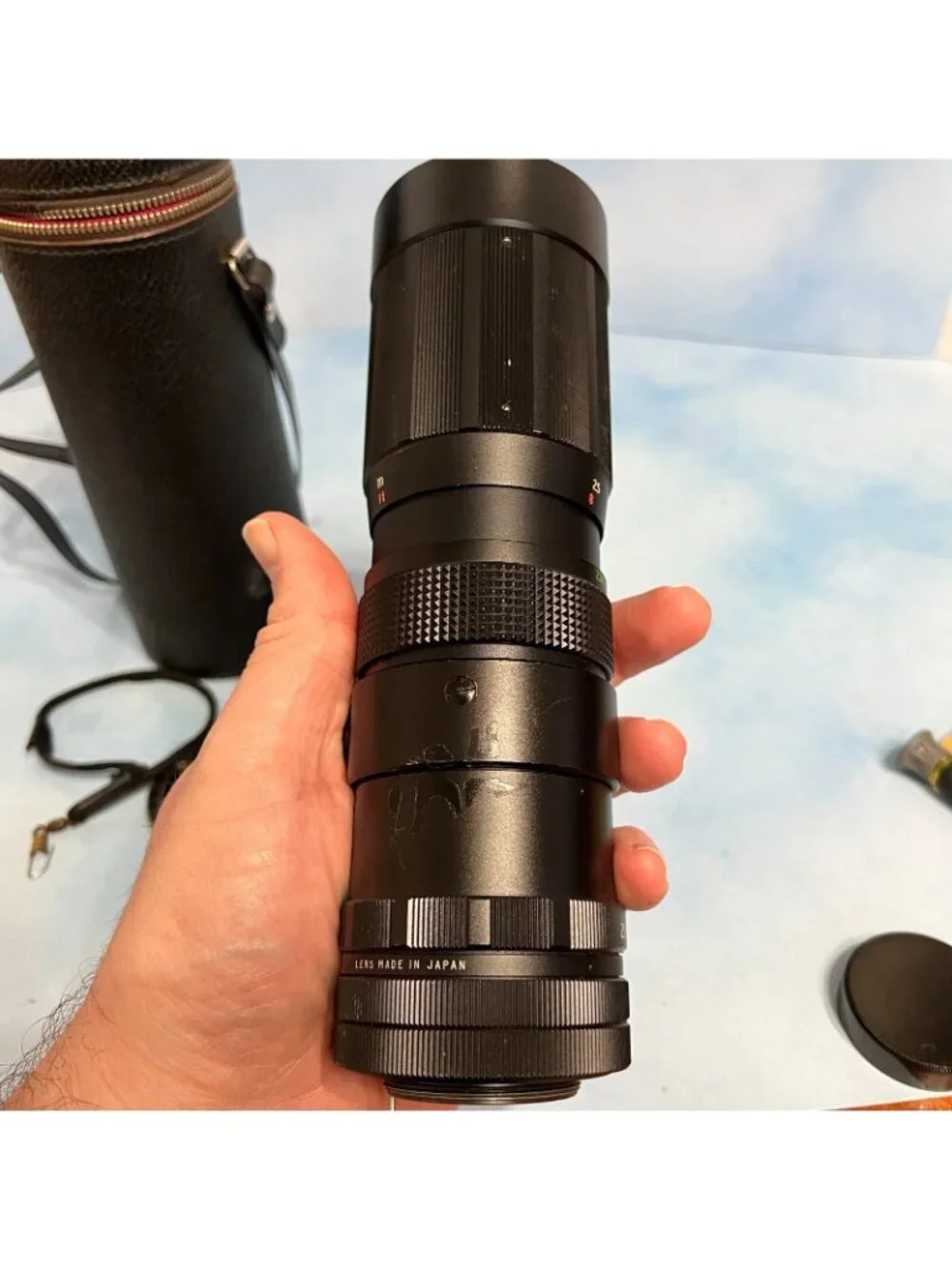 Sears 90-230mm f4.5 Tele-Zoom Lens - W/ Case